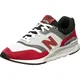 new balance Sneaker '997H' graumeliert / weinrot / schwarz / wei