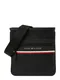 TOMMY HILFIGER Umhängetasche rot / schwarz / weiß