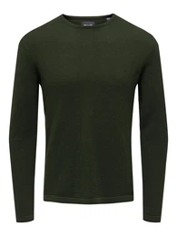 Pullover 'Panter' dunkelgrn