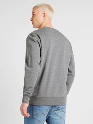 R.D.D. ROYAL DENIM DIVISION Sweatshirt 'Andy' graumeliert/schwarz/weiß