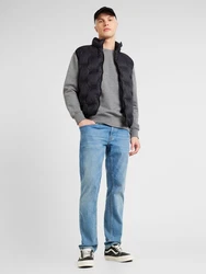 R.D.D. ROYAL DENIM DIVISION Sweatshirt 'Andy' graumeliert/schwarz/weiß