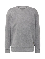 R.D.D. ROYAL DENIM DIVISION Sweatshirt 'Andy' graumeliert/schwarz/weiß