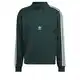 ADIDAS ORIGINALS Sweatshirt 'Adicolor 3-Stripes ' smaragd / weiß