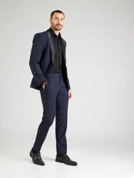 HUGO Sakko 'Arti' navy/rot/schwarz