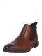 bugatti Chelsea Boots 'Merlo' cognac / dunkelbraun