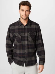 Brixton Hemd BOWERY braun/hellbraun/schwarz