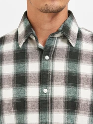 SELECTED HOMME Hemd 'Baldo' dunkelgrn/schwarz/wei