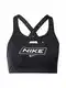 NIKE Sportski grudnjak  crna / bijela