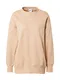 Nike Sportswear Mikina 'Phoenix Fleece'  béžová / bílá