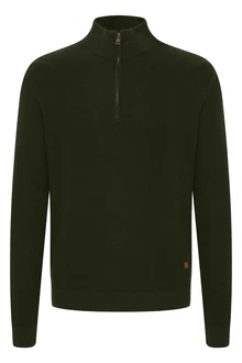BLEND Pullover 'Codford' braun/grn