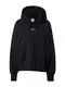 Nike Sportswear Sweater majica 'Phoenix Fleece'  crna / bijela