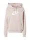 Nike Sportswear Sweater majica  rosé / bijela
