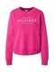 TOMMY HILFIGER Majica  mornarska / magenta / rdeča / bela