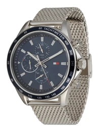 Uhr marine / grau / silber