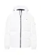 Tommy Jeans Jacke blau / wei