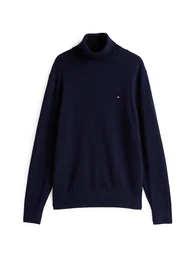 Pullover navy / feuerrot / wei