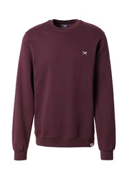 Iriedaily Sweatshirt Mini Flag 2 brombeer/weis