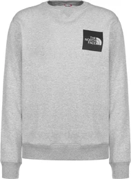 Sweatshirt 'Fine' graumeliert / schwarz