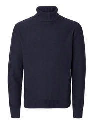 SELECTED HOMME Pullover SLHAXEL nachtblau