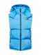 Tommy Jeans Weste ''''Alaska'''' navy / neonblau / knallrot / wei