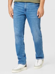 Wrangler Regular-fit Jeans Hose Texas blue