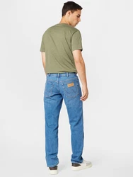 Wrangler Regular-fit Jeans Hose Texas blue