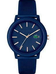 Analoguhr blau / gold / grn