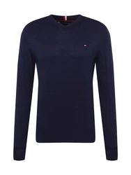 TOMMY HILFIGER Pullover navy / rot / weiß