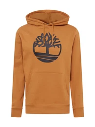 Sweatshirt cognac / schwarz