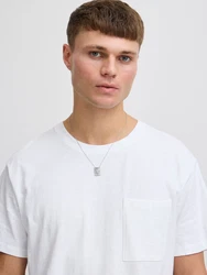 !Solid T-Shirt Durant weiß