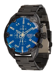 Uhr blau / gelb / schwarz / wei
