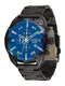 DIESEL Uhr blau / gelb / schwarz / wei