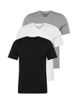 BOSS T-Shirt 'Classic' graumeliert/schwarz/weiß