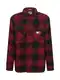 Tommy Jeans Hemd rot / weinrot / schwarz