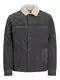 JACK & JONES Jacke 'Jean' grey denim / wei