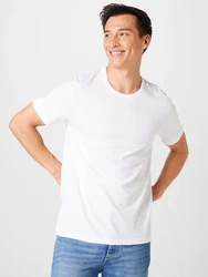 BOSS T-Shirt graumeliert/schwarz/weiß