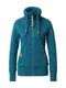 Ragwear Mikina s kapuc ''''RYLIE MARINA''''  koakov / smaragdov / nefritov