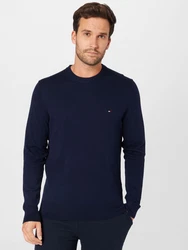 TOMMY HILFIGER Pullover marine/rot/weiß