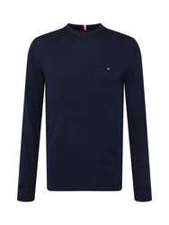 TOMMY HILFIGER Pullover marine/rot/weiß
