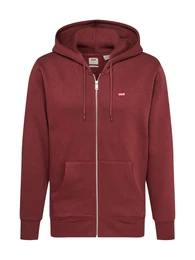 LEVI''''S Sweatjacke ''''CORE NG ZIP UP REDS'''' rot / bordeaux / weiß