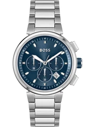 Uhr blau / silber