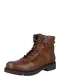 TOMMY HILFIGER Schnürboots braun / rot / weiß