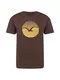 Cleptomanicx T-Shirt ''''New Sun'''' schoko / safran