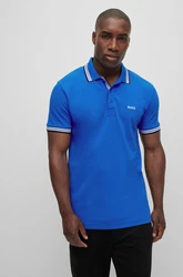 BOSS Poloshirt 'Paddy' royalblau/schwarz/weiß