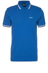 BOSS Poloshirt 'Paddy' royalblau/schwarz/weiß