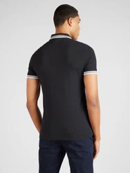 BOSS Poloshirt 'Paddy' grau/schwarz/weiß