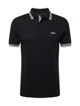 BOSS Poloshirt 'Paddy' grau/schwarz/weiß