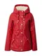 Ragwear Prijelazna jakna 'MARGGE'  crvena / bijela