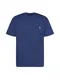 Carhartt WIP T-Shirt ''''American Script'''' dunkelblau / dunkelgelb / cranberry