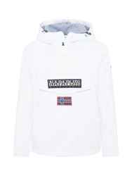 NAPAPIJRI Jacke Rainforest (Winter 3) blau/rot/schwarz/wei